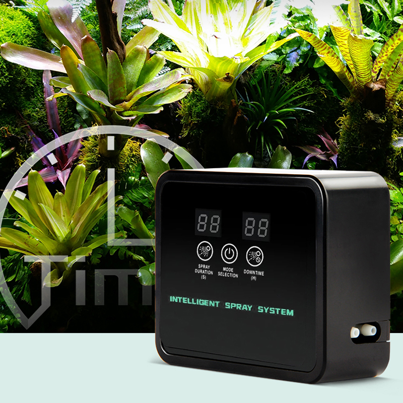 Terrarium Fogger Ultrasonic - Intelligent Automatic Mist Spray System Humidifier