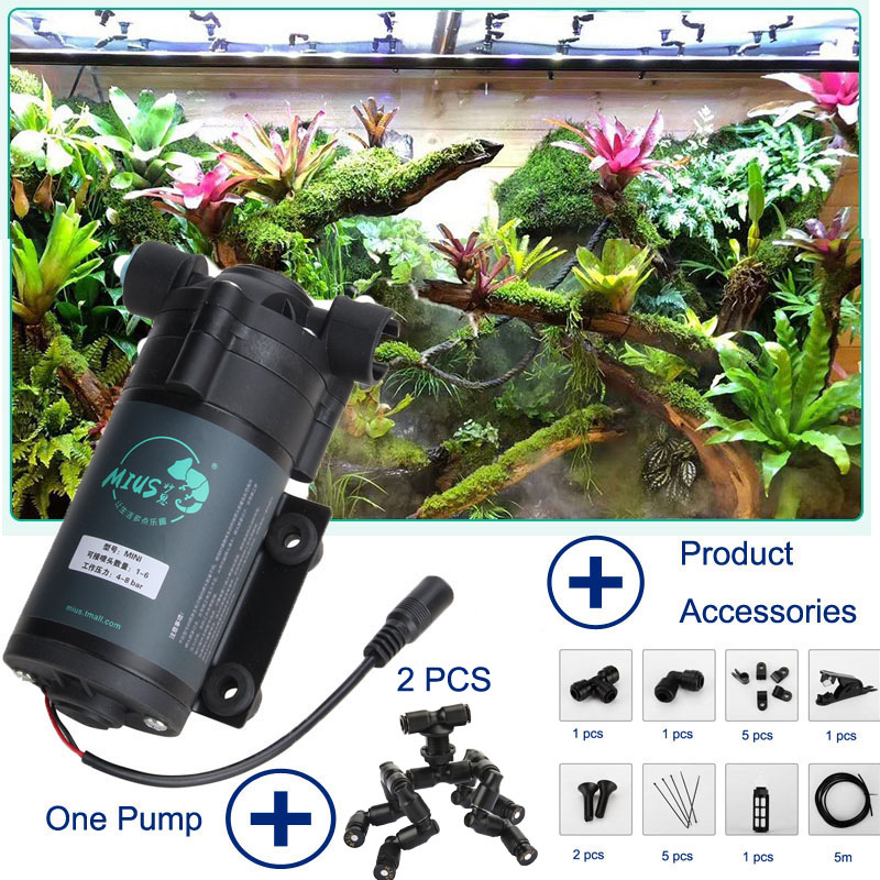 Terrarium Fogger Ultrasonic - Reptiles Fogger Mist Sprinkler Rainforest Tank