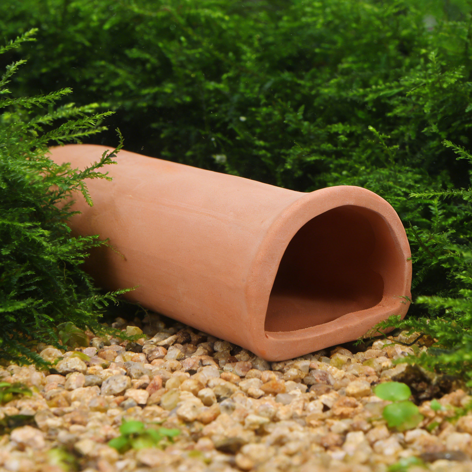 Hide Cave Ceramic - 2 Pcs Fish Tank Ceramic Cave