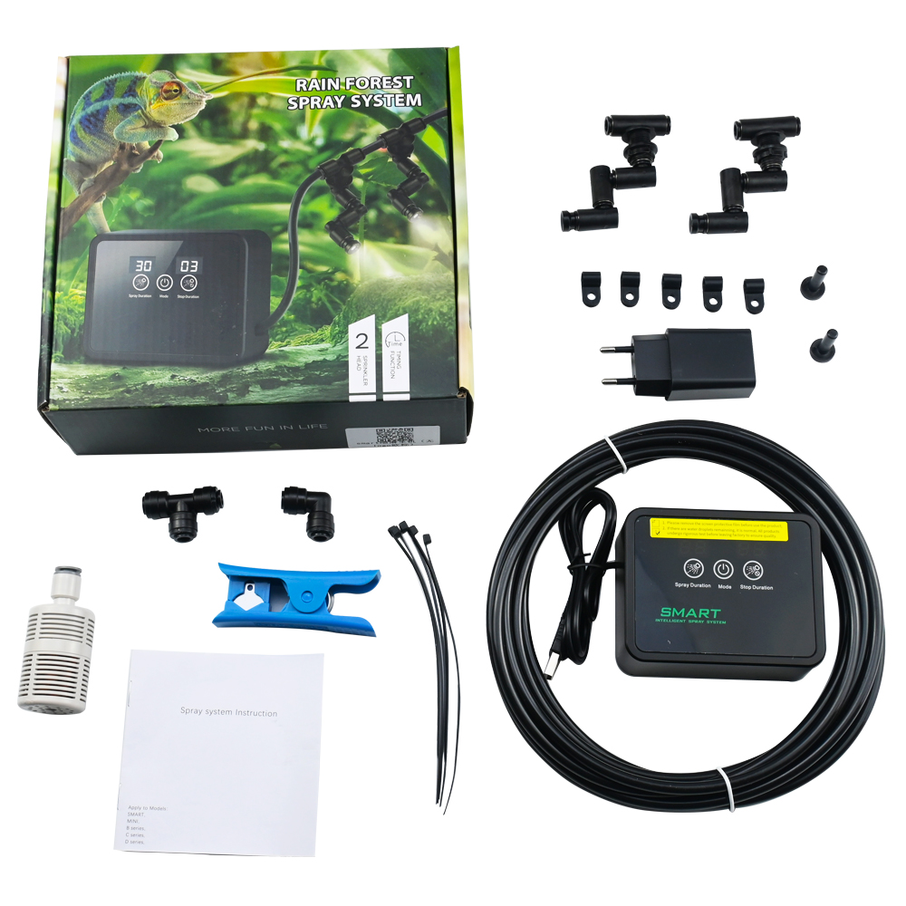 Terrarium Fogger Ultrasonic - Reptile Intelligent Spray System Fogger Terrarium