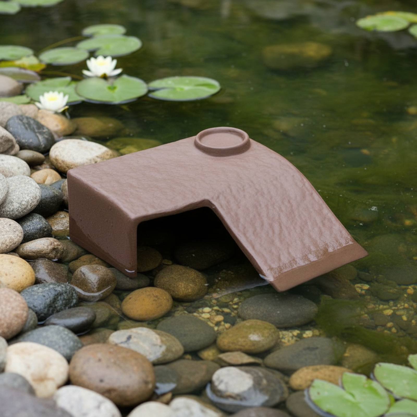 2 Pieces Turtle Basking Dock E - Hide Cave Ceramic 리뷰 및 가격