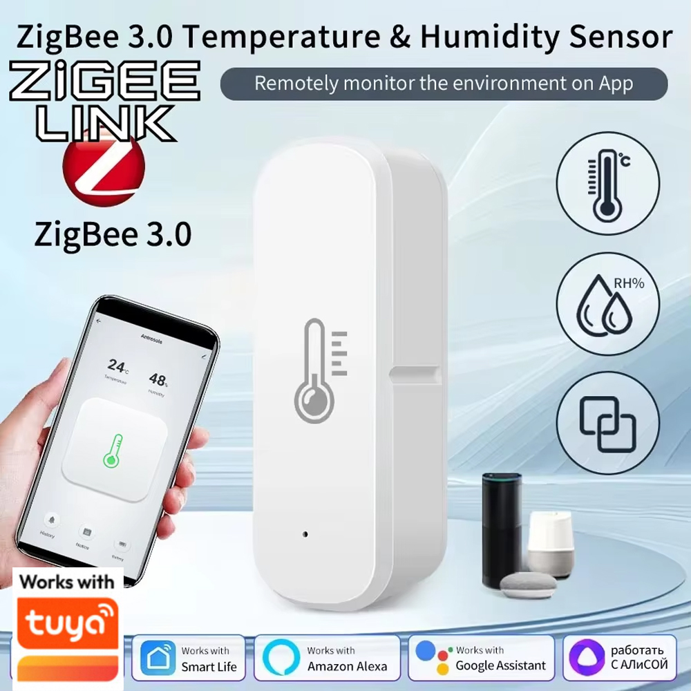 Smart Zigbee 3.0 Temperature H - Digital Hygrometer Probe 리뷰 및 가격