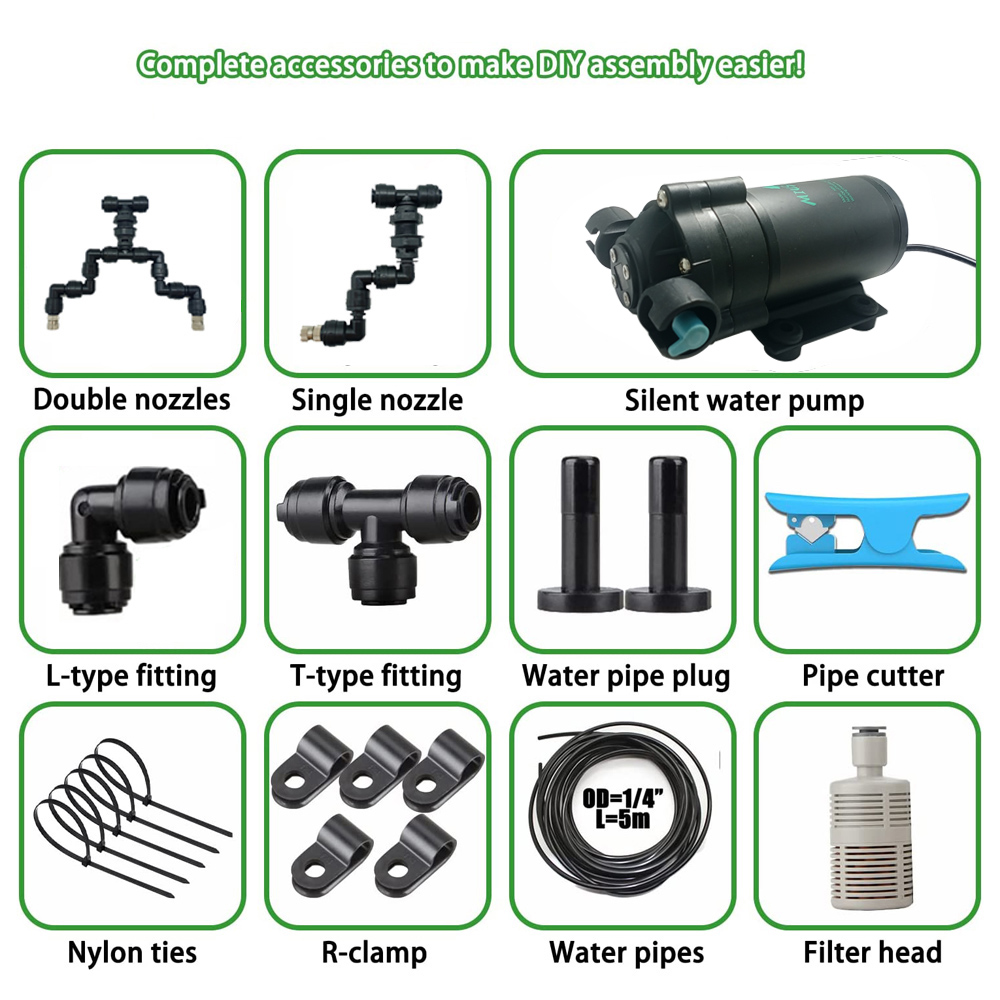 Reptile Fogger Mist System 360 - Terrarium Fogger Ultrasonic 리뷰 및 가격