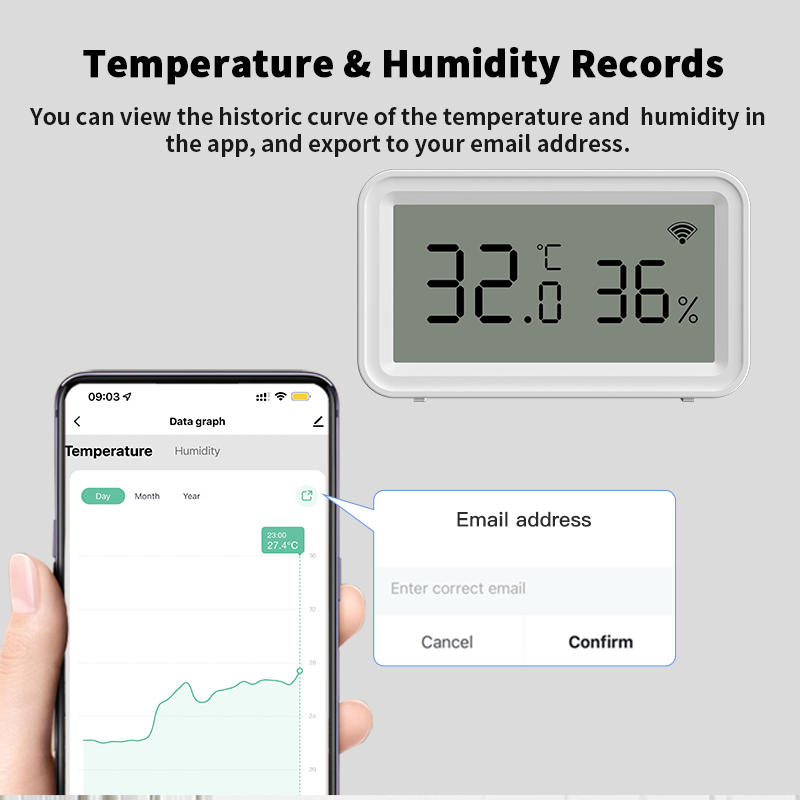 Tuya Zigbee WiFi Thermometer H - Digital Hygrometer Probe 리뷰 및 가격