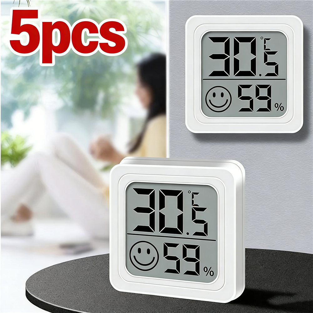 3/5PCS Mini LCD Digital Thermo - Digital Hygrometer Probe 리뷰 및 가격