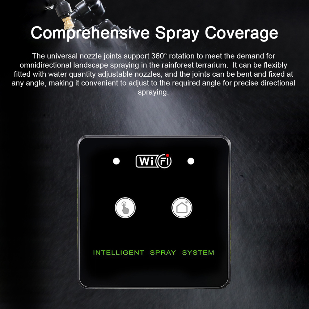 360° Rotatable Wifi Rainforest - Terrarium Fogger Ultrasonic 리뷰 및 가격