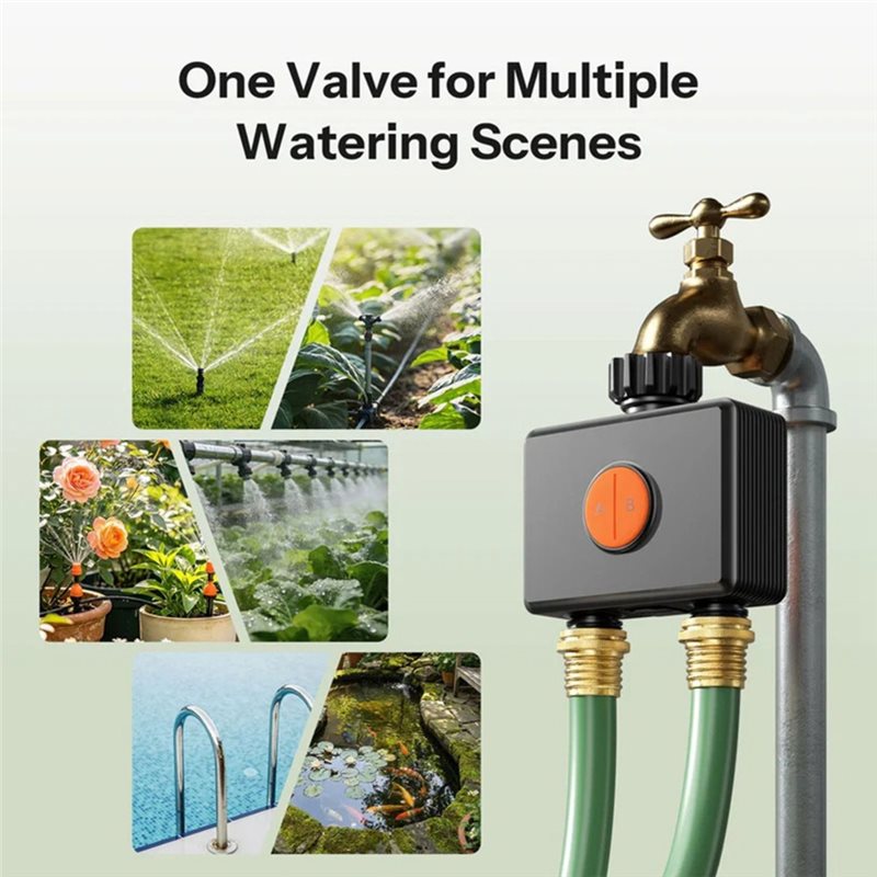 ABRU-Zigbee 3.0 Smart Water Va - Timer Dual Outlet 리뷰 및 가격