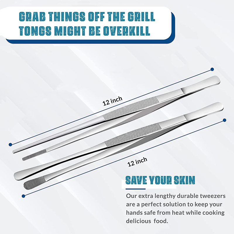 2Pcs 12-Inch Kitchen Cooking T - Feeding Tong Stainless 리뷰 및 가격