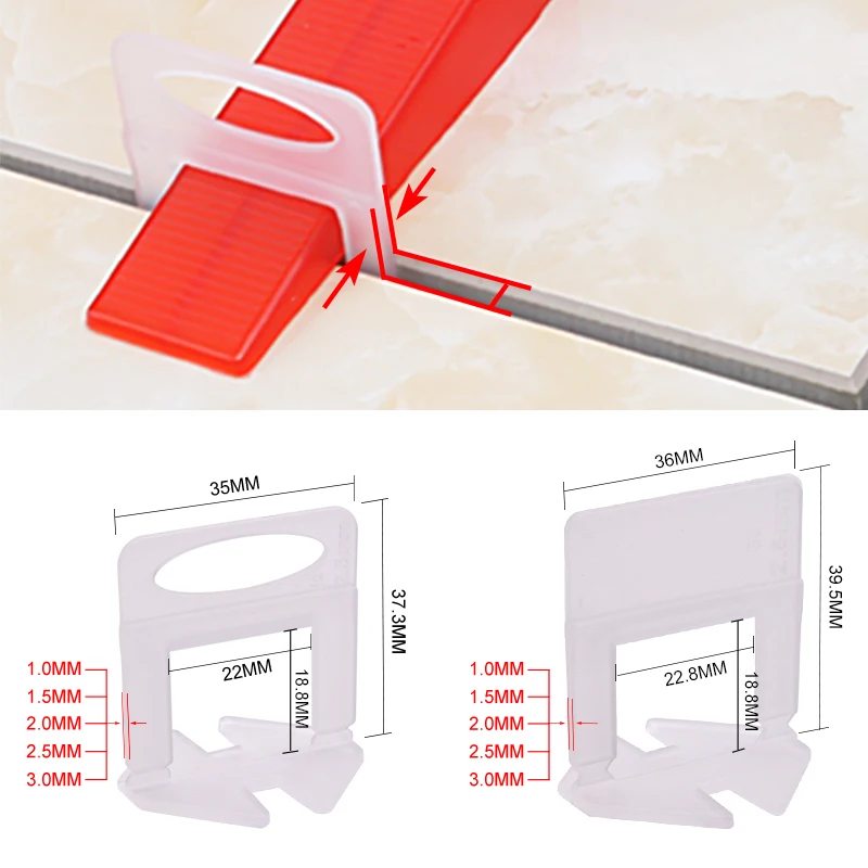 100pcs 1/1.5/2/2.5/3mm Ceramic - Ceramic Tile Floor 리뷰 및 가격