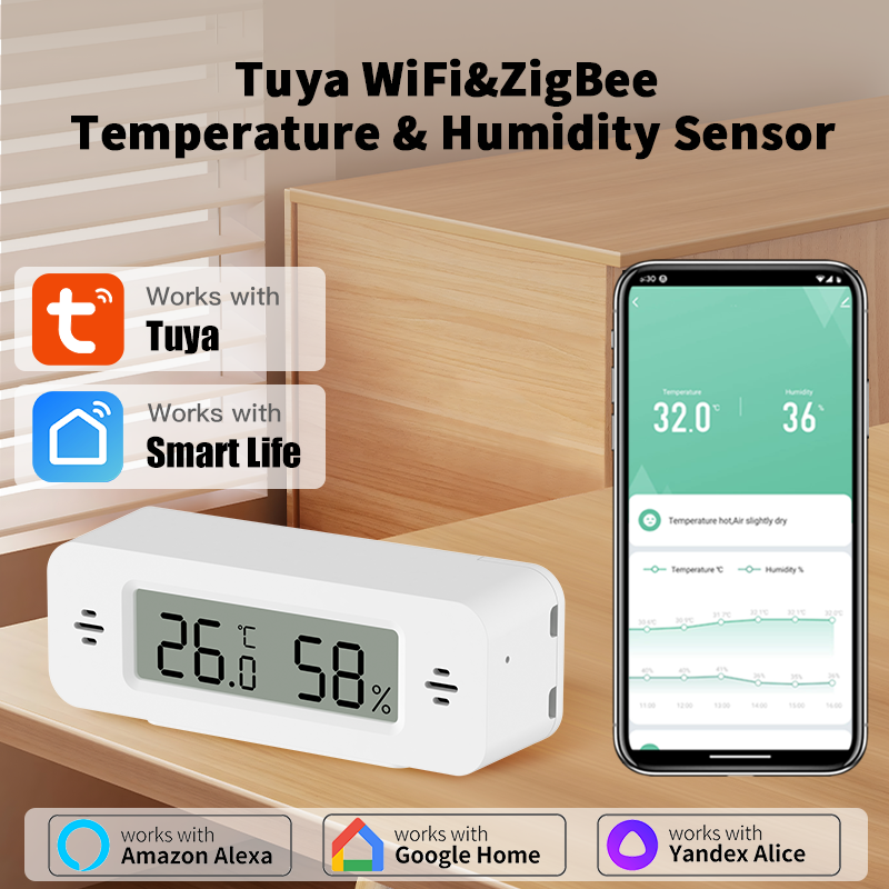 Tuya WiFi/Zigbee Temperature H - Digital Hygrometer Probe 리뷰 및 가격