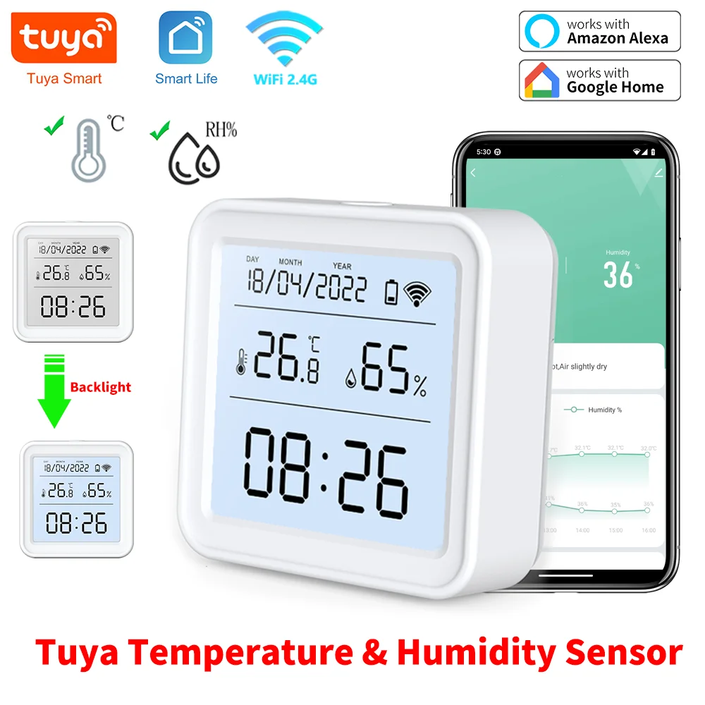 Tuya New WiFi Temperature Humi - Digital Hygrometer Probe 리뷰 및 가격