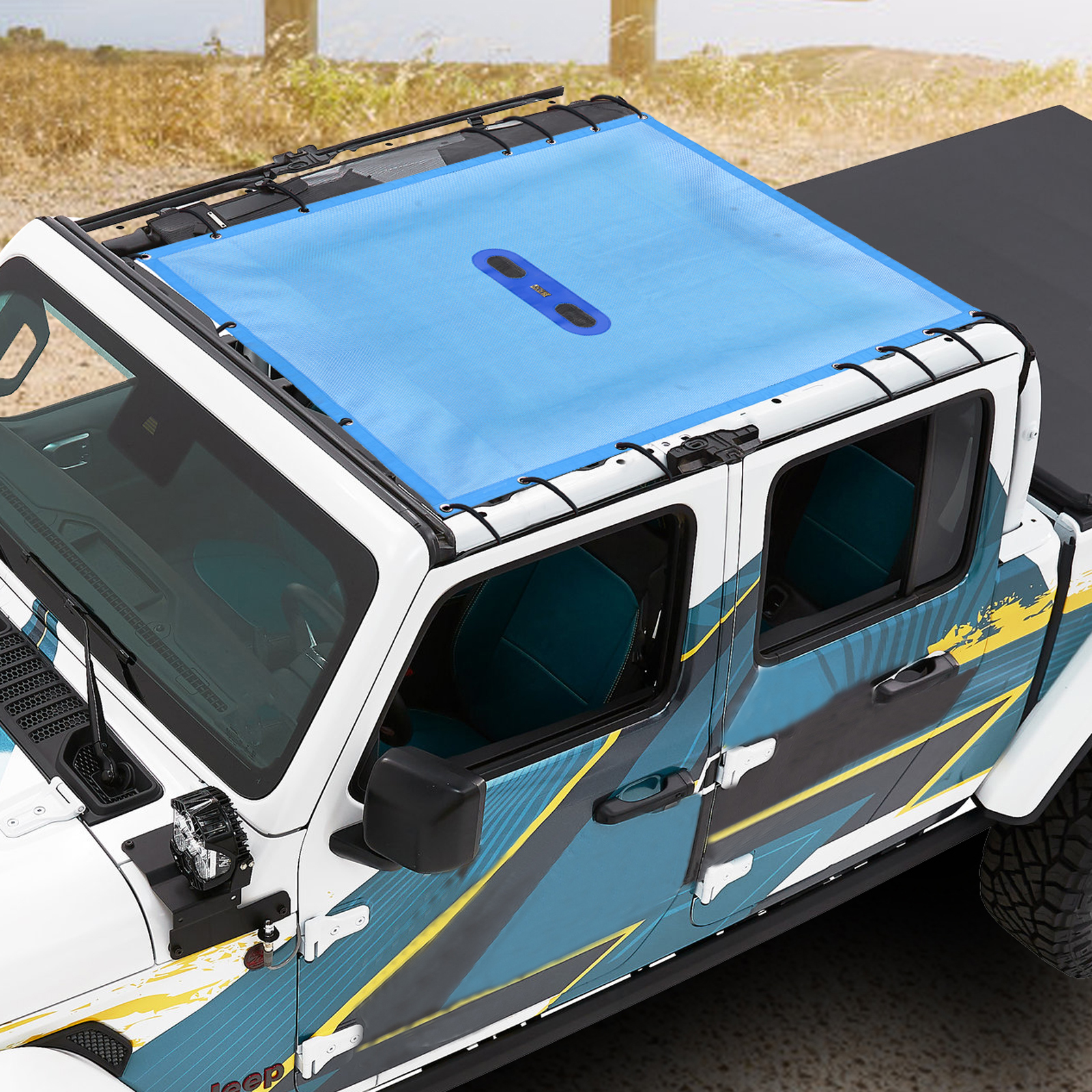 For Jeep Gladiator JT 4 Door A - Screen Top Mesh 리뷰 및 가격