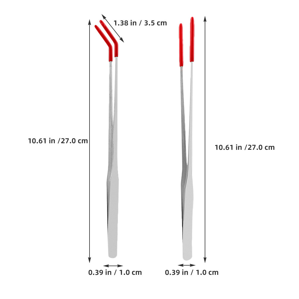 2Pcs Stainless Steel Reptile F - Feeding Tong Stainless 리뷰 및 가격