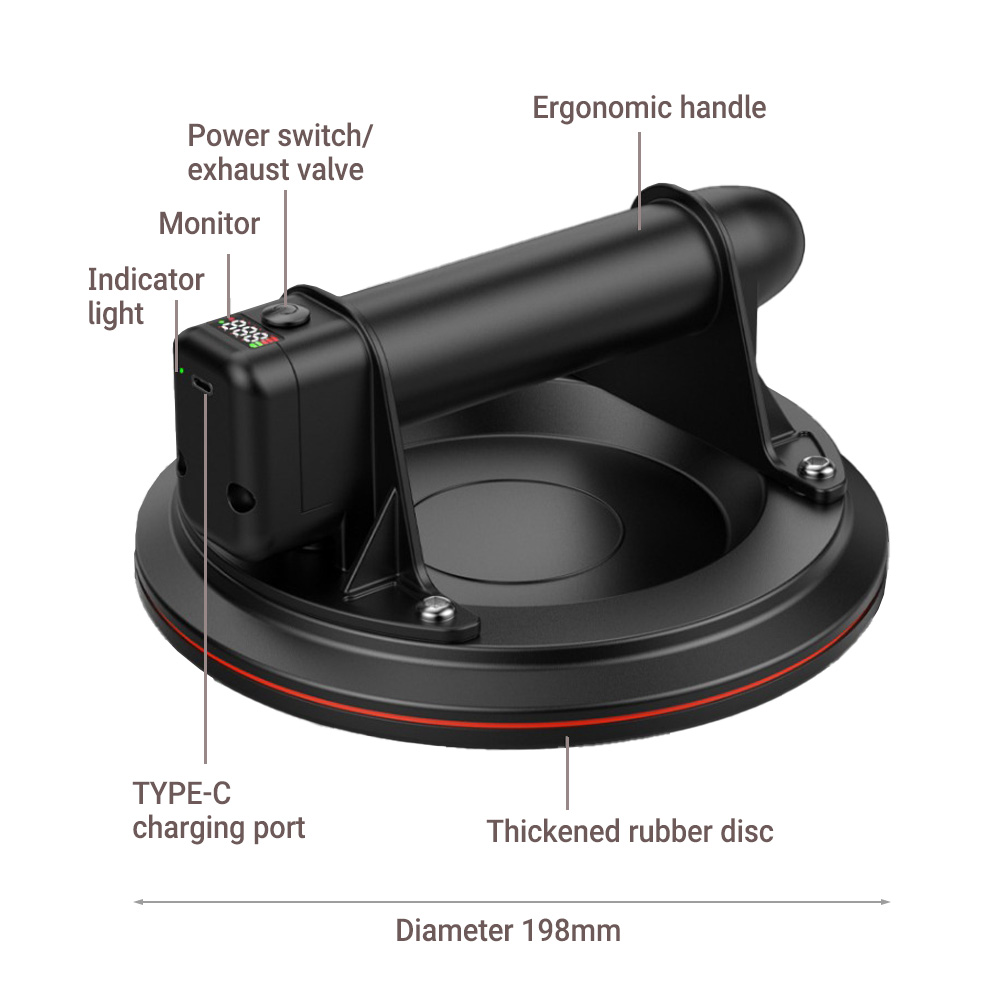 8Inch Electric Vacuum Suction  - Ceramic Tile Floor 리뷰 및 가격
