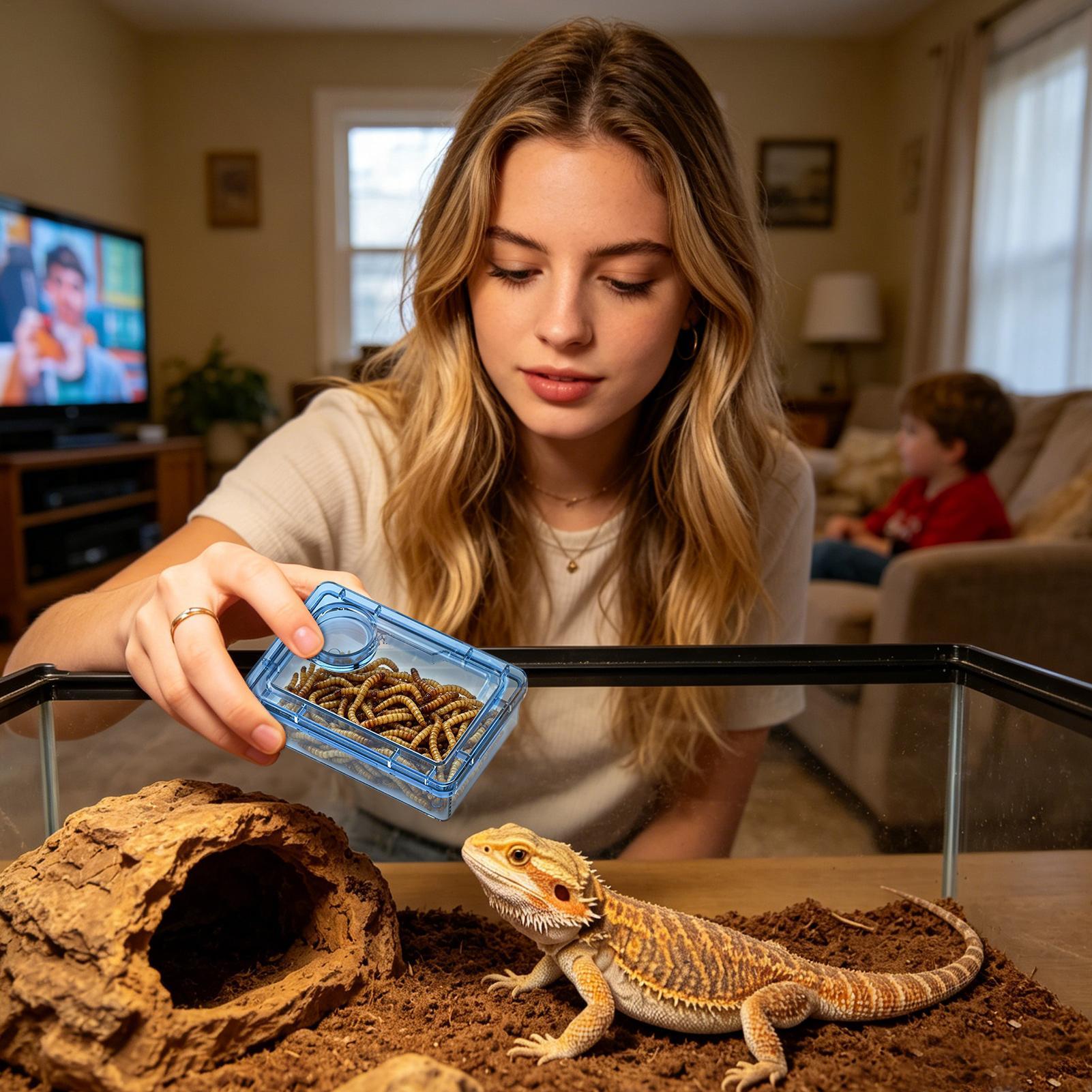 Reptile Escape Proof Feeding D - Calcium Powder Reptile 리뷰 및 가격