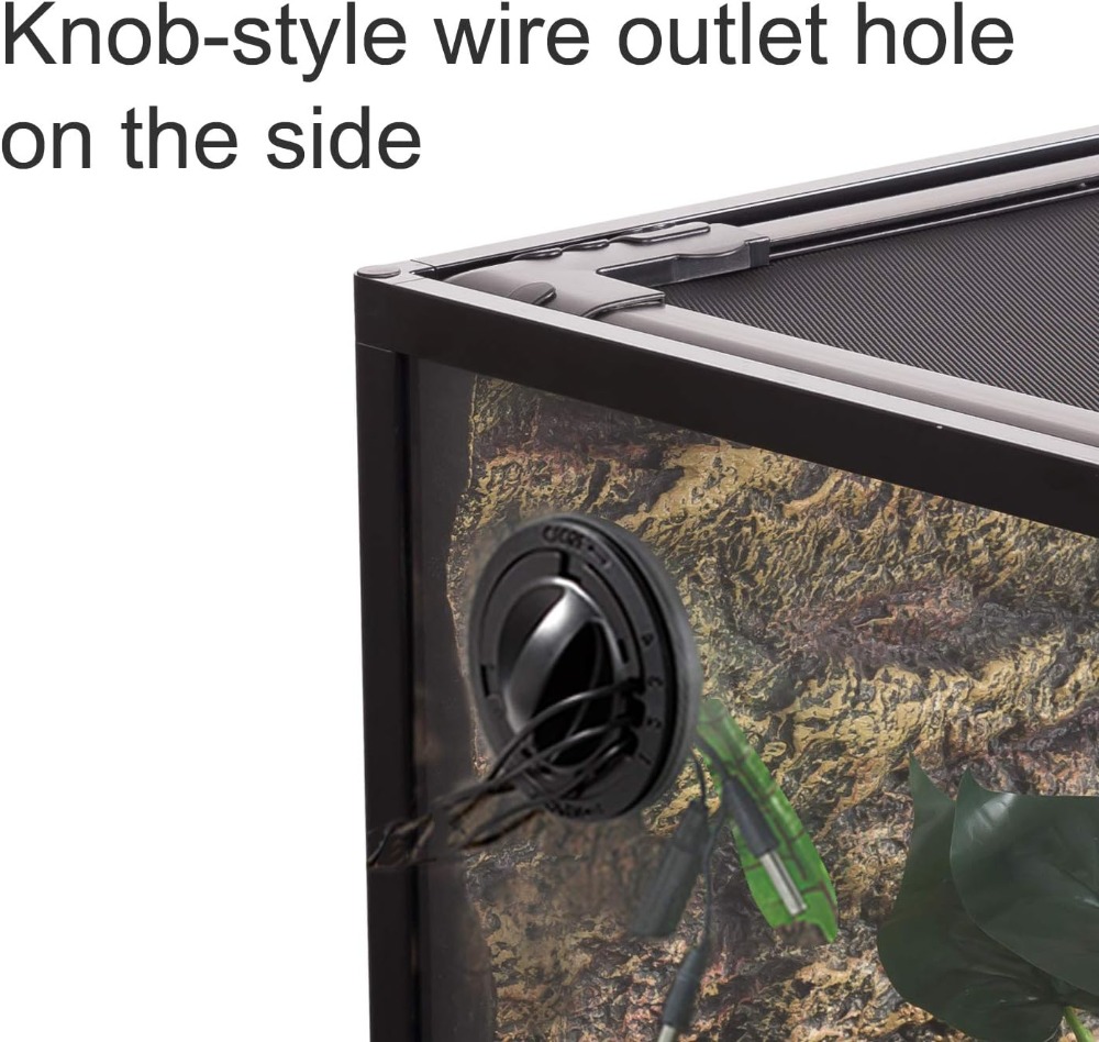 34 Gallon Reptile Glass Terrar - Glass Door Hinge 리뷰 및 가격