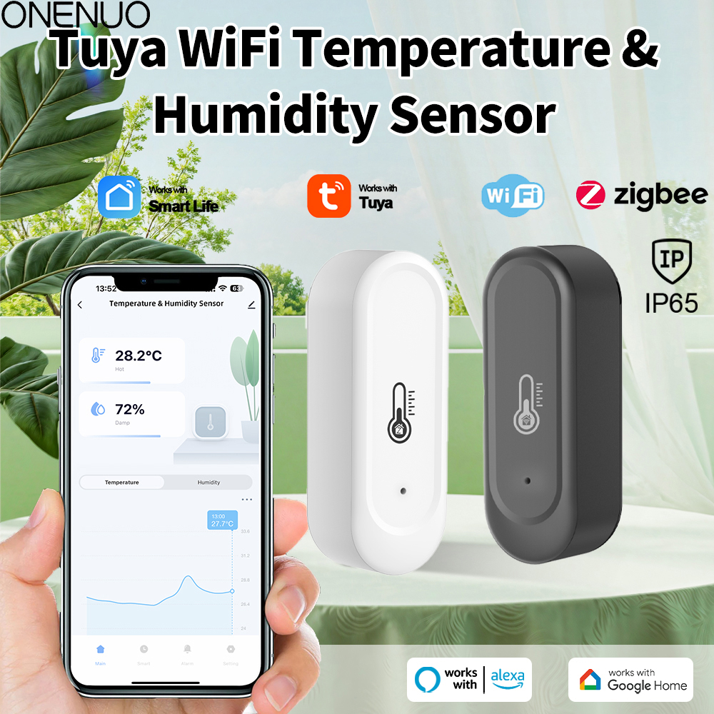 IP65 Zigbee or WiFi Temperatur - Digital Hygrometer Probe 리뷰 및 가격