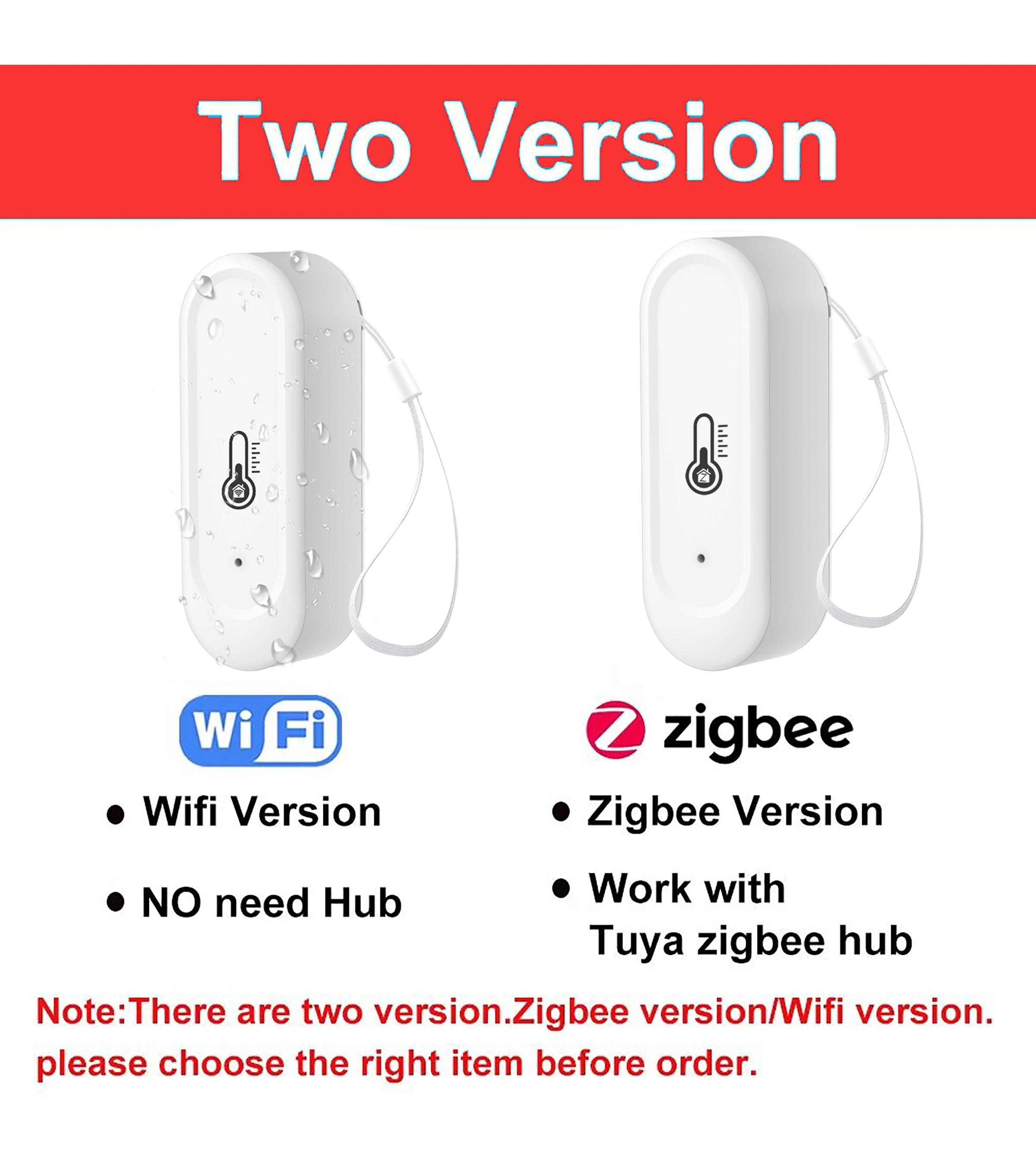 IP65 Zigbee or WiFi Temperatur - Digital Hygrometer Probe 리뷰 및 가격