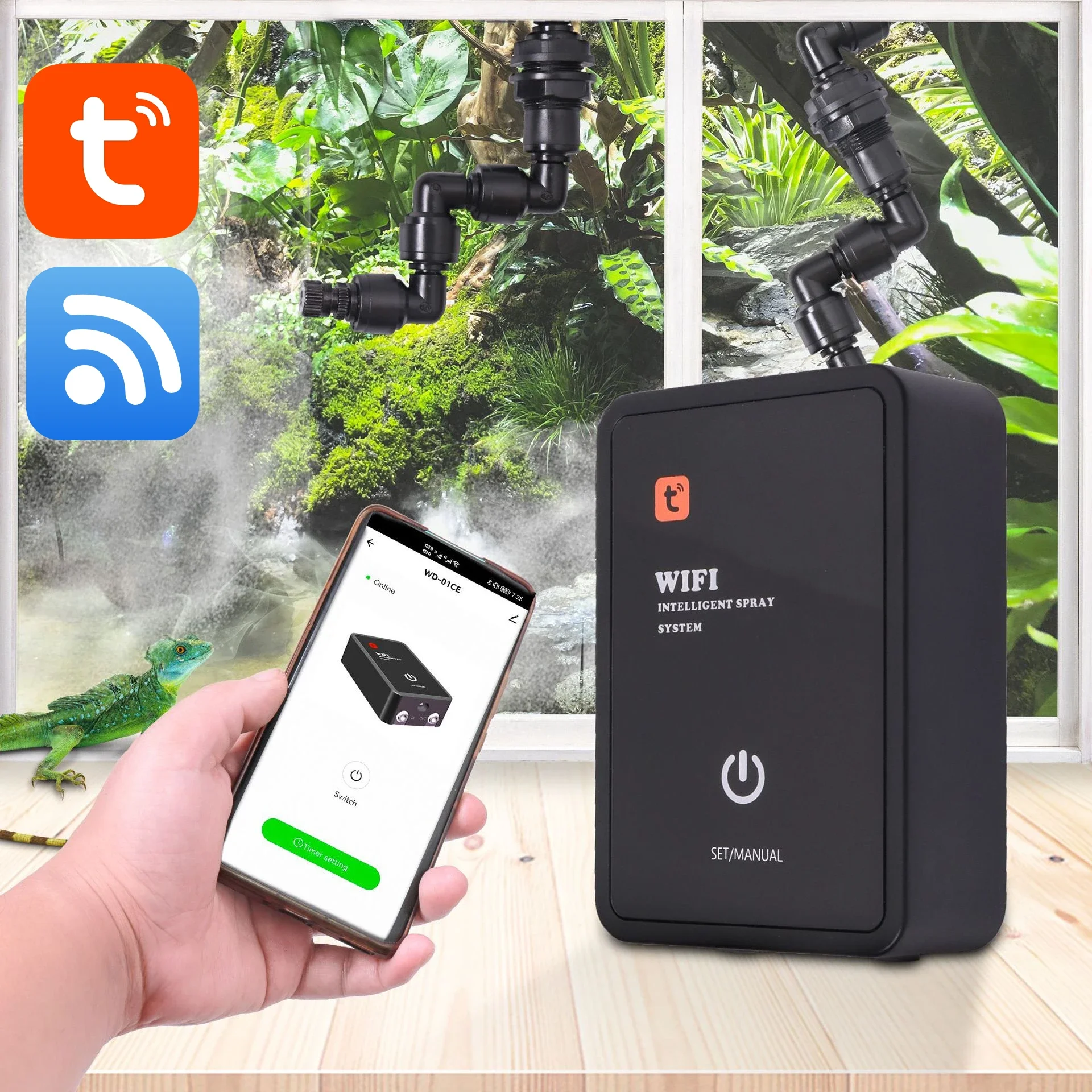 Intelligent Reptile Fogger Ter - Terrarium Fogger Ultrasonic 리뷰 및 가격