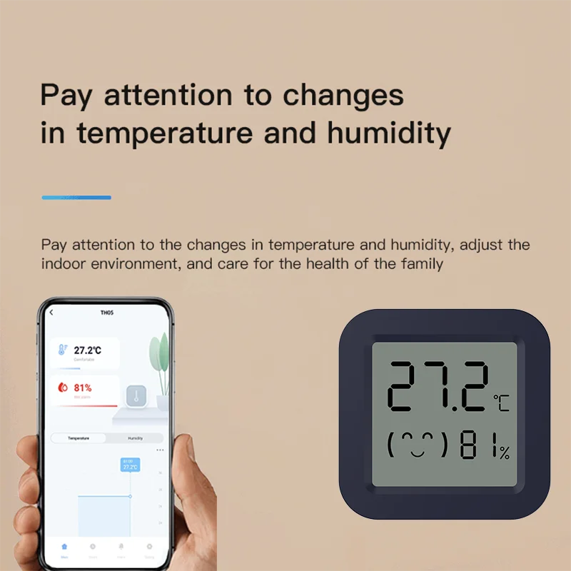 Mini Smart Thermometer Hygrome - Digital Hygrometer Probe 리뷰 및 가격