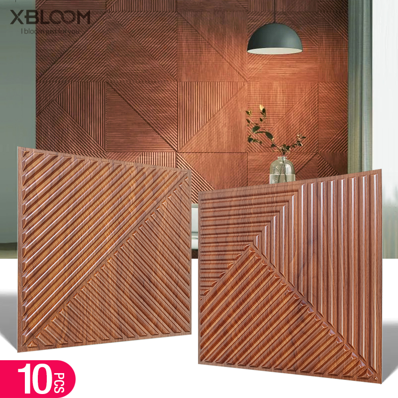 10pcs 30x30cm 3D Art Wall Pane - Pvc Panel Background 리뷰 및 가격