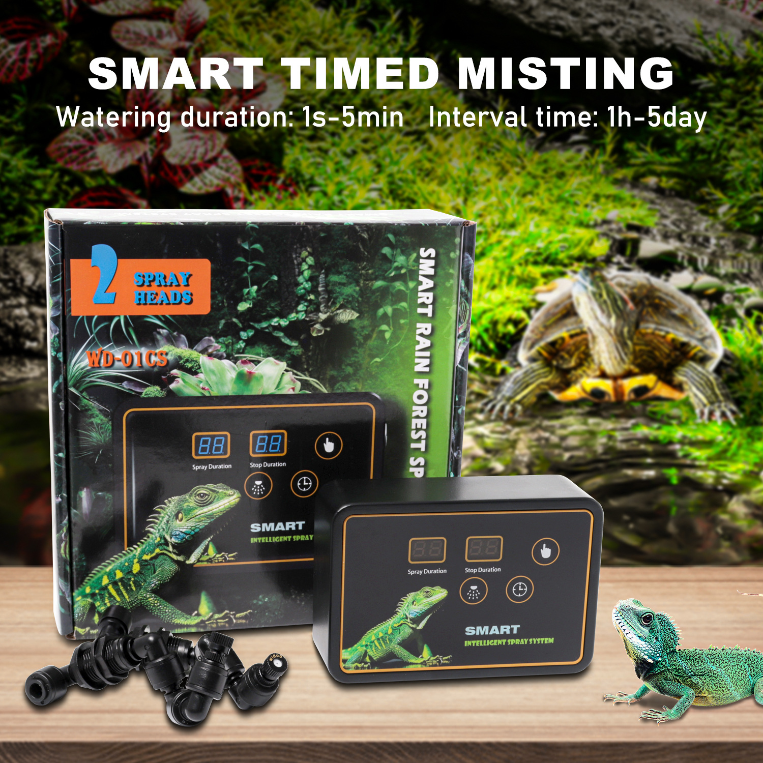 Automatic Reptile Spray System - Terrarium Fogger Ultrasonic 리뷰 및 가격