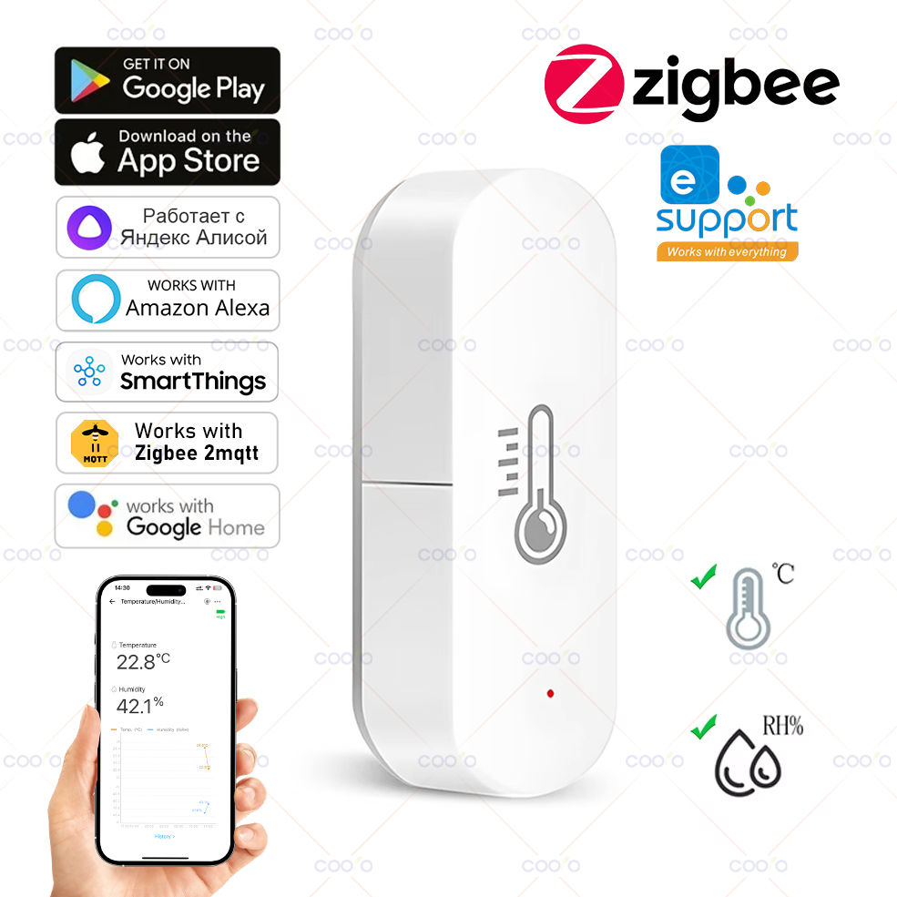 eWeLink Smart ZigBee Temperatu - Digital Hygrometer Probe 리뷰 및 가격