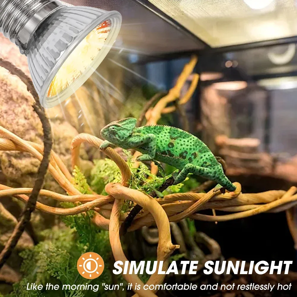 25/50/75W UVB Reptile Lamp Bul - Calcium Powder Reptile 리뷰 및 가격