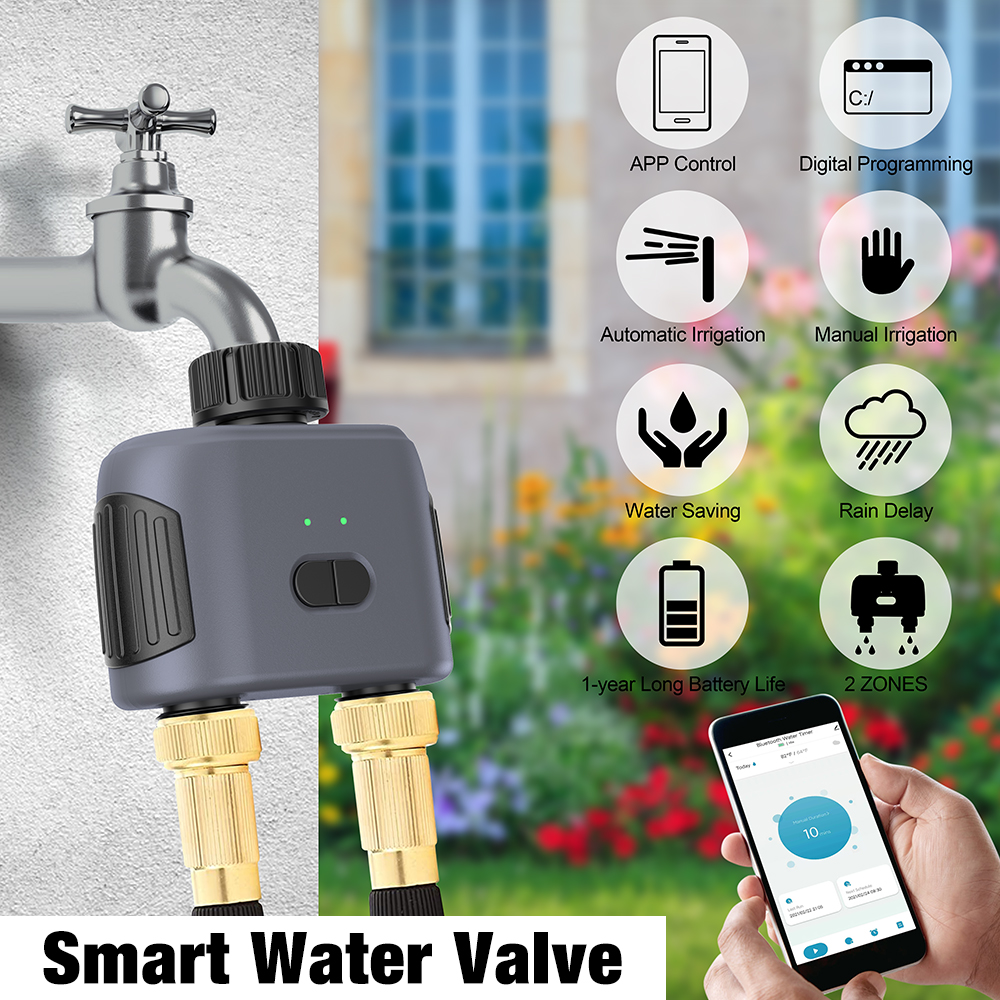 2 Outlets Tuya Smart Garden Wa - Timer Dual Outlet 리뷰 및 가격