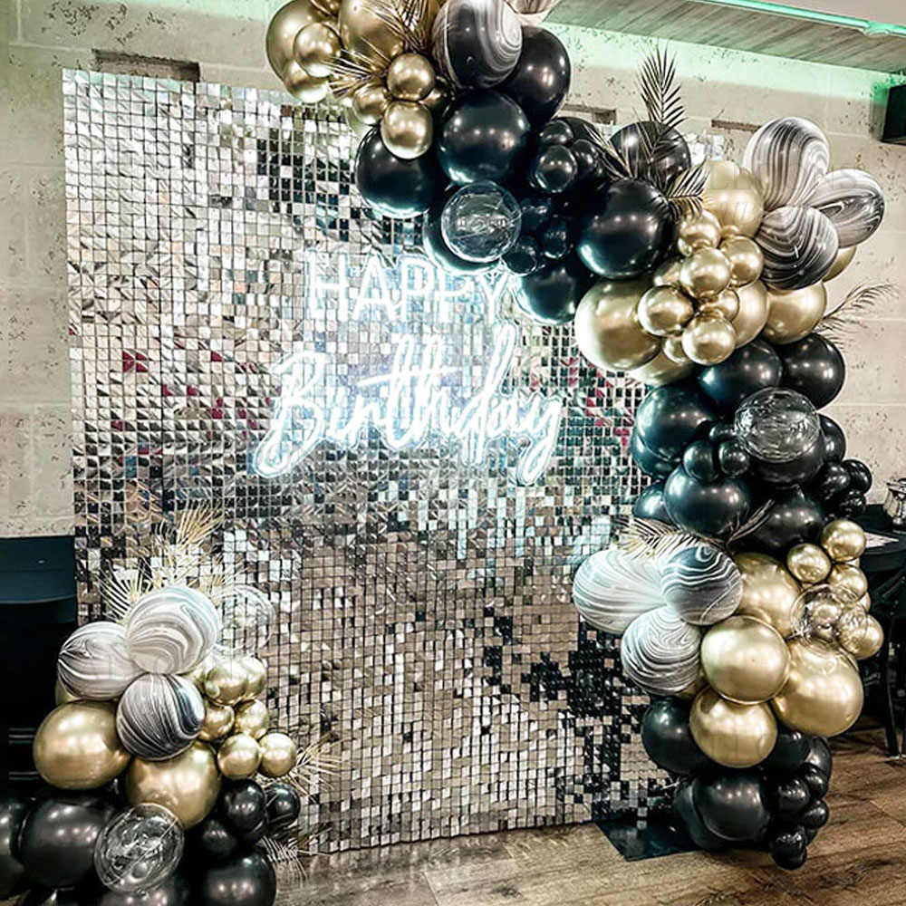 Silver Sequin Wall Backdrop Pa - Pvc Panel Background 리뷰 및 가격