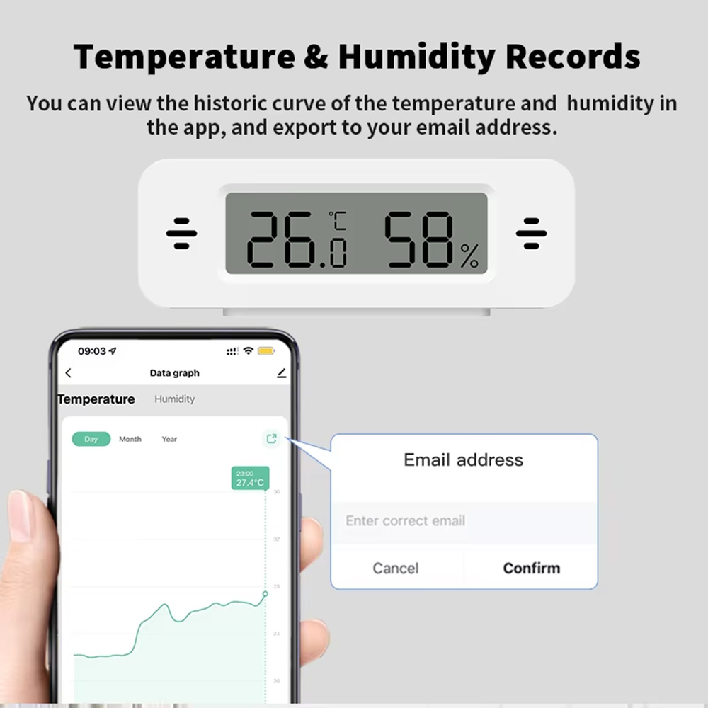 Tuya Zigbee WiFi Mini Temp & H - Digital Hygrometer Probe 리뷰 및 가격