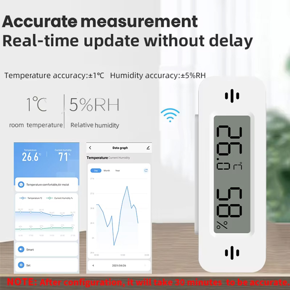 Tuya Zigbee WiFi Mini Temp & H - Digital Hygrometer Probe 리뷰 및 가격